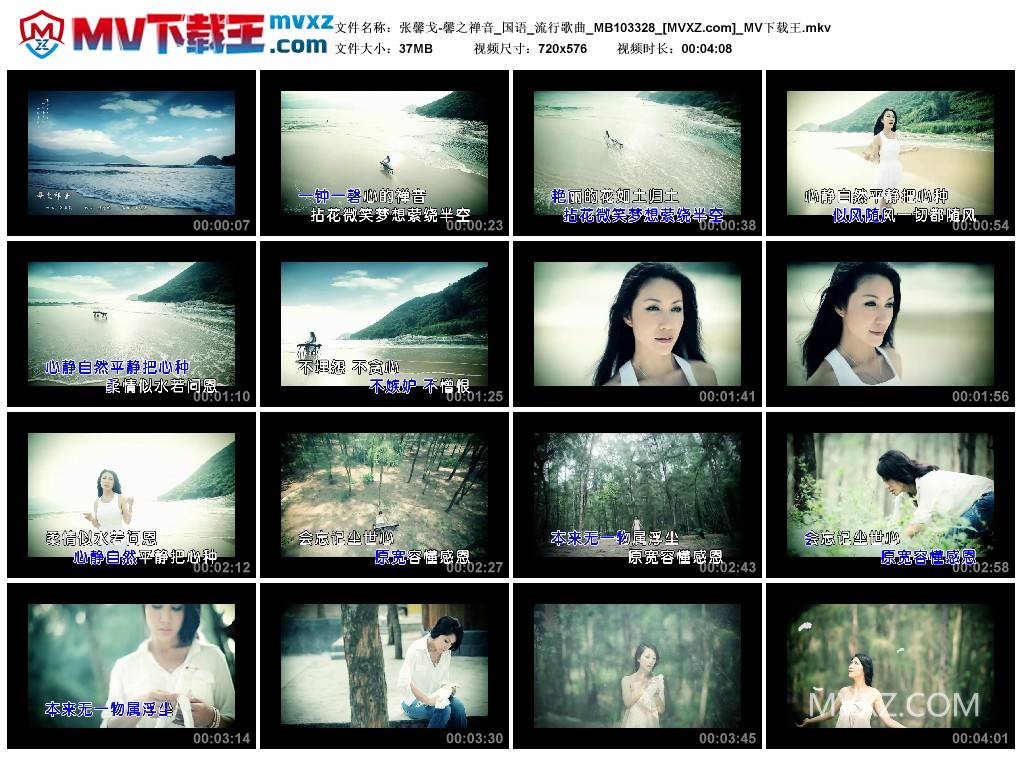张馨戈-馨之禅音_国语_流行歌曲_MB103328